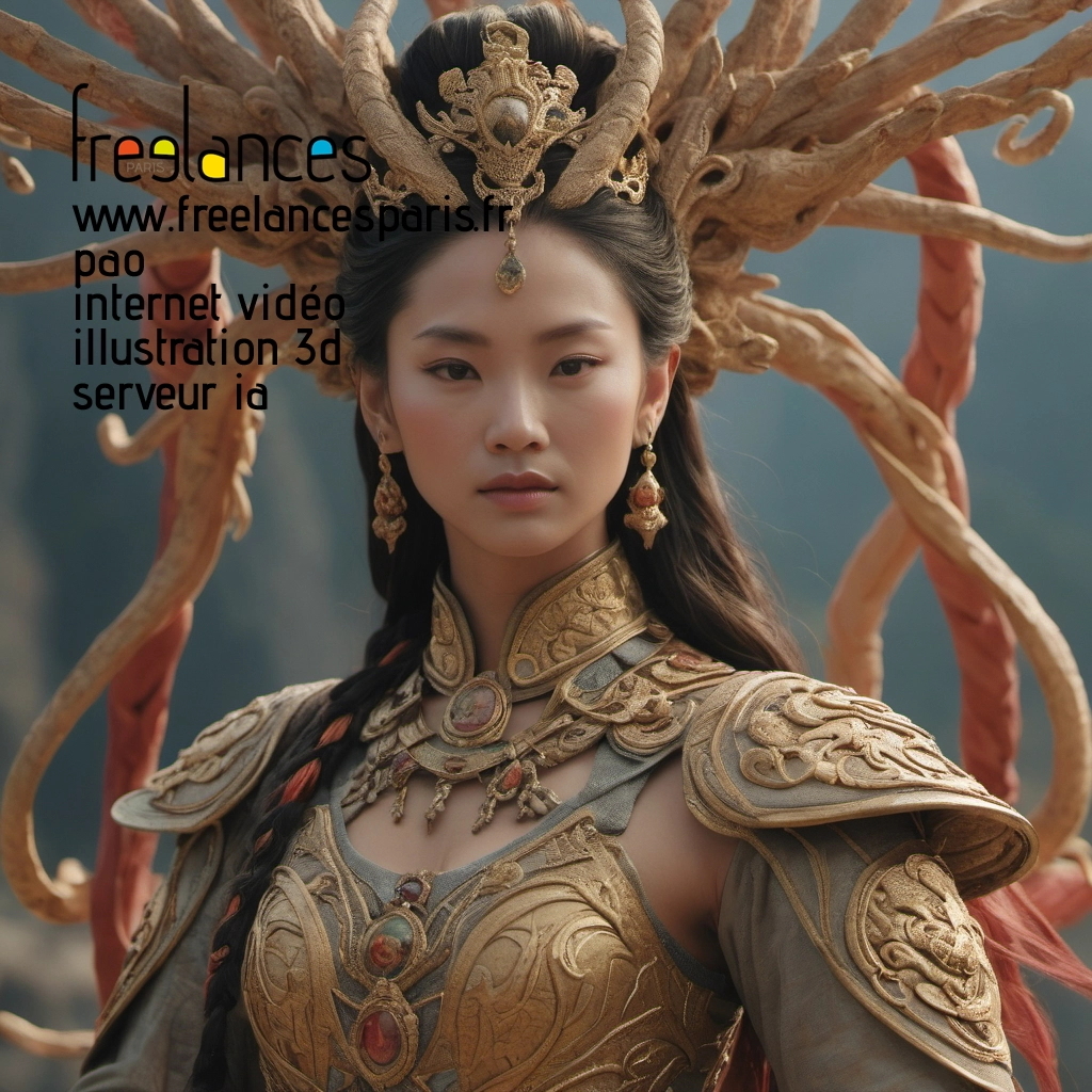 Pao mise en page internet vidéo illustration 3d serveur IA générative AI freelance paris studio de création magazines 8lfjcrn0